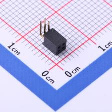 X1321FR-2x02-C43D24 排母 1.27mm 2x2P