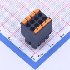 KF2EDGKS-3.5-2*4P 插拔式接线端子 插头 3.5mm 排数:2 每排P数:4