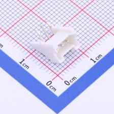 X2000WR-03A-PTSN 线对板/线对线连接器 2mm 1x3P 弯插 带扣 K脚