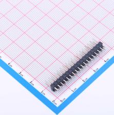 PZ254-2-18-Z-8.5 排针 2.54mm 2x18P 直插 方针