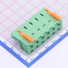 KF2EDGDJ-7.5-6P 插拔式接线端子 插头 7.5mm 排数:1 每排P数:6