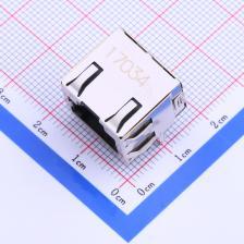 1-406541-1 以太网连接器(RJ45 RJ11) RJ45 不带LED 8p8c,镀金,带