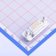 D-DMSC09PF-F001 D-Sub/DVI/HDMI连接器 DMSC-9S 母头 直插 车针