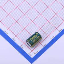GR227M035F12RR0VL4FP0 直插铝电解电容 220uF ±20% 35V 绿高频