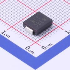 5.0SMLJ20CA-TP 瞬态抑制二极管(TVS) 双向 Vrwm:20V 5kW