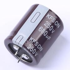 KN681M25030*35C 牛角型电解电容 680uF 250V