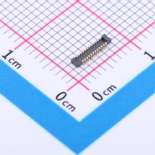 SS2564024M 板对板连接器 PIN：24 间距0.4mm 公 立贴