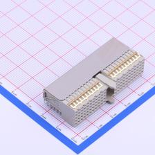 352068-1 板对板连接器 PIN：110 间距2mm 母 弯插