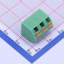 KF250NH-5.08-3P 弹簧式接线端子 5.08mm 每排P数:3 排数:1