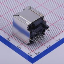 6116202-1 以太网连接器(RJ45 RJ11) RJ45 直插 不带LED 8p8c