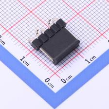 PZ254VS-11-05-A 排针 2.54mm 1x5P 立贴 方针