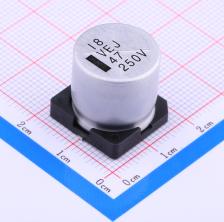 VEJ470M2ETR-1616 贴片型铝电解电容 47uF ±20% 250V