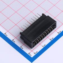 ED20BGFBK 金手指连接器 EDGE SLOT 2.54mm P数:20