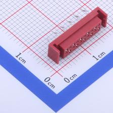 X9127WV-10B-9TSNRE 线对板/线对线连接器 1.27mm 1x10P 直插 母