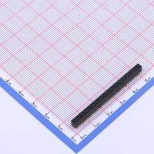 X1321FVS-2x40-C43D48 排母 1.27mm 2x40P