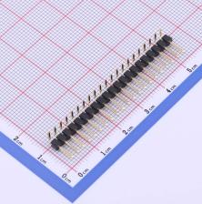 X6511WR-21H-C30D60R2 排针 2.54mm 1x21P 弯插 方针
