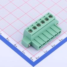 PF508-C06ASMW1 插拔式接线端子 插头 5.08mm 排数:1 每排P数:6