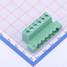 KF2EDGRKM-5.0-6P 插拔式接线端子 插头 5mm 排数:1 每排P数:6 螺