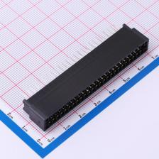 ED50BGFBK 金手指连接器 EDGE SLOT 2.54mm P数:50