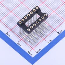 X5621FR-2x07-C762D32-2500 IC插座 2.54mm P数:14