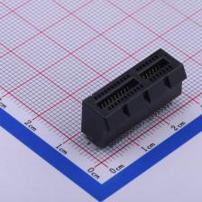 3113-110T 金手指连接器 PCI-E 1mm P数:36 镀金15u 黑色