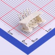 HX20017-8WAP WH 线对板/线对线连接器 2mm 2x4P 弯插 白色