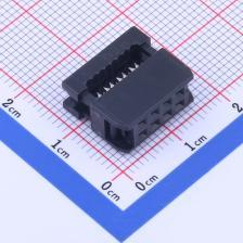 CA2108SA100 IDC连接器(牛角/简牛) 2.54mm 每排P数:4 排数:2