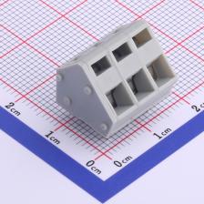 XY111B-5.08-3P 弹簧式接线端子 5.08mm 每排P数:3 排数:1 免螺丝