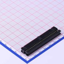531450YBS0BW02 IDC连接器(牛角/简牛) 2.54mm 每排P数:25 排数:2