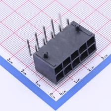 线对板 线对线连接器 5.7mm X5700WR 弯插 LPSW 2x5P 高导铜 2x05