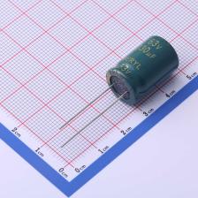 RC063M331LO13*20H-8A1C 直插铝电解电容 330uF ±20% 63V