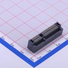 91304-70-052R2 金手指连接器 mPCI-E 0.8mm P数:52 镀金G/F