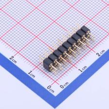 1000 排针 2.54mm X5521WV 直插 C35D35 2x9P 圆针 2X09
