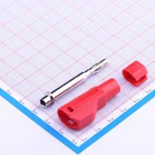 25.452.1 香蕉头/鳄鱼夹 香蕉头 红色 （三件套）