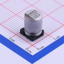 CLZ35VC100M8*10_8.0TP 100uF ±20% 35V