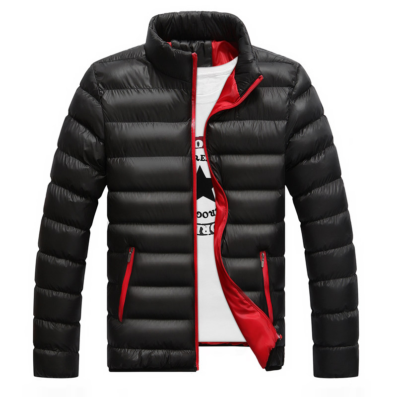 新增5XL 6XL2025新款立领棉衣防水拉链秋冬纯色大码外套1366/999图片