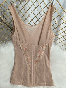 重压无罩杯收腹美背美体内衣腰背夹女