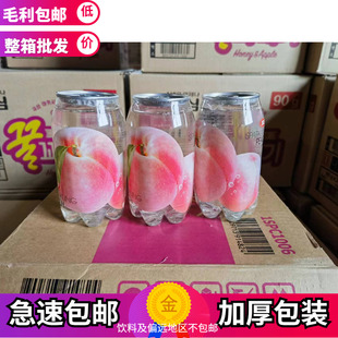 整箱批韓國進口氣泡水西瓜汽水碳酸OKF透明罐裝 飲料飲品355ml