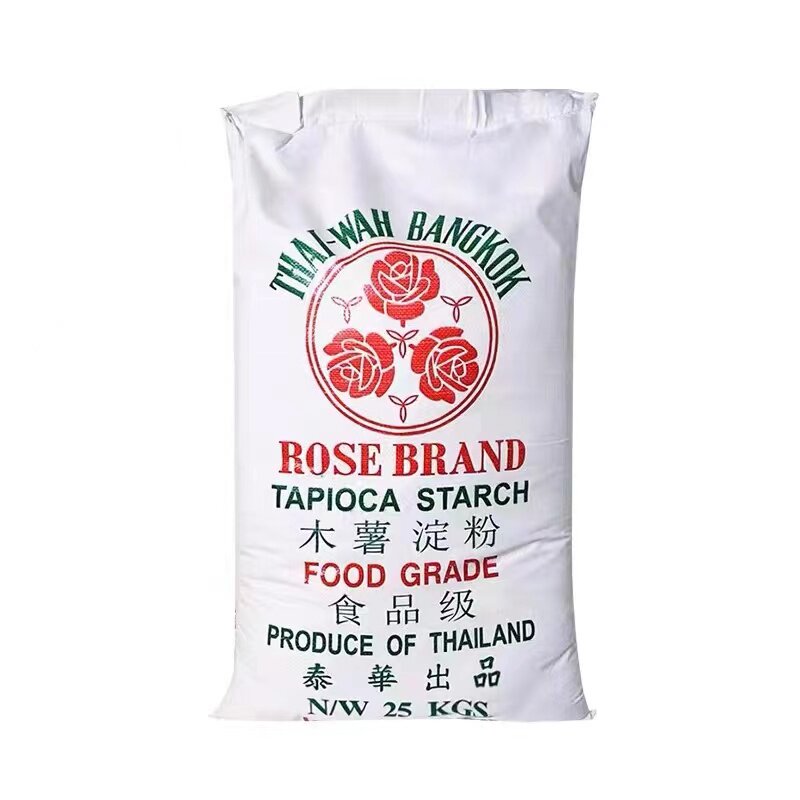 泰国玫瑰牌木薯淀粉马拉糕芋圆珍珠麻薯进口商用食用木薯粉50斤