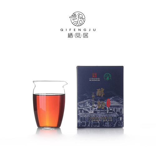 栖凤居醇韵六堡茶100g茶叶