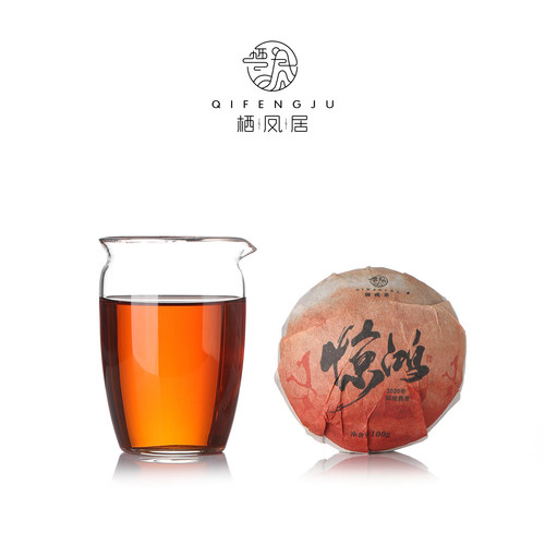 2020陈皮熟普100g黑茶