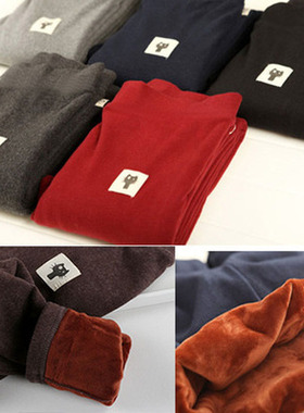 冬款韩国正品kakamee小猫双层加绒加厚打底裤黄金绒保暖高腰外穿