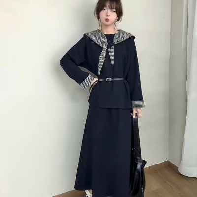 半身裙套装女2025秋季琳涵衣秀