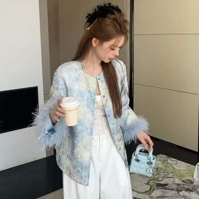 小香风短外套女艾丽贝儿88-1573