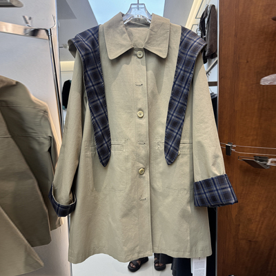 韩国8251232W杭州意法外套风衣