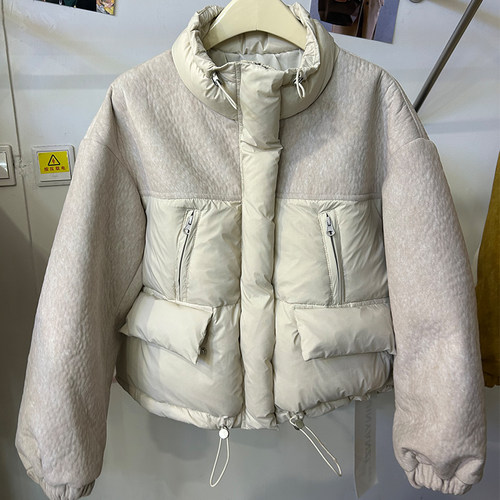 90白鸭绒羽绒服女冬天金燕子