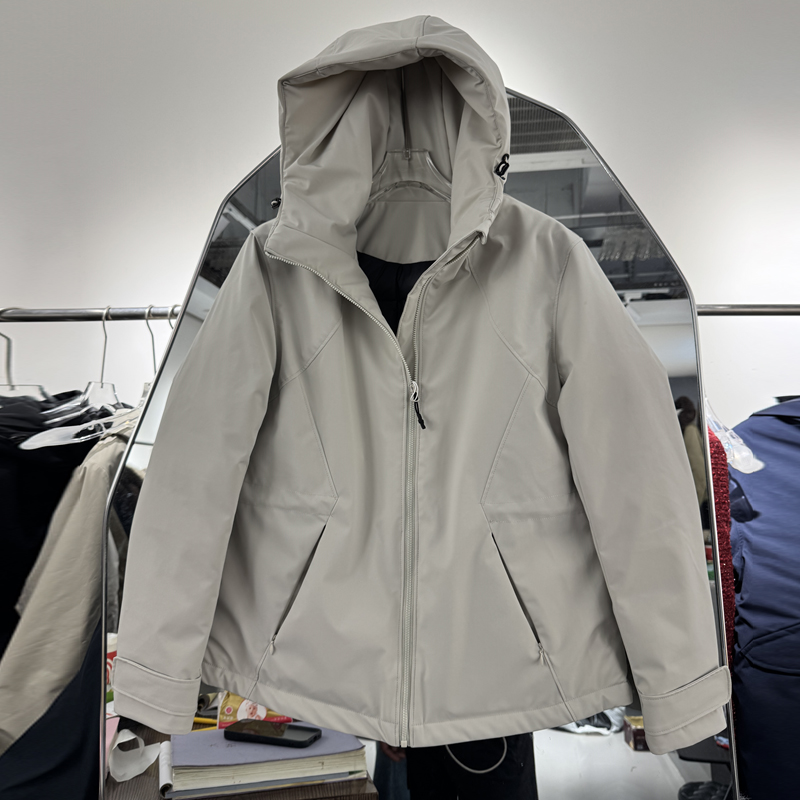 杭州四季青洋气保暖防风羽绒外套