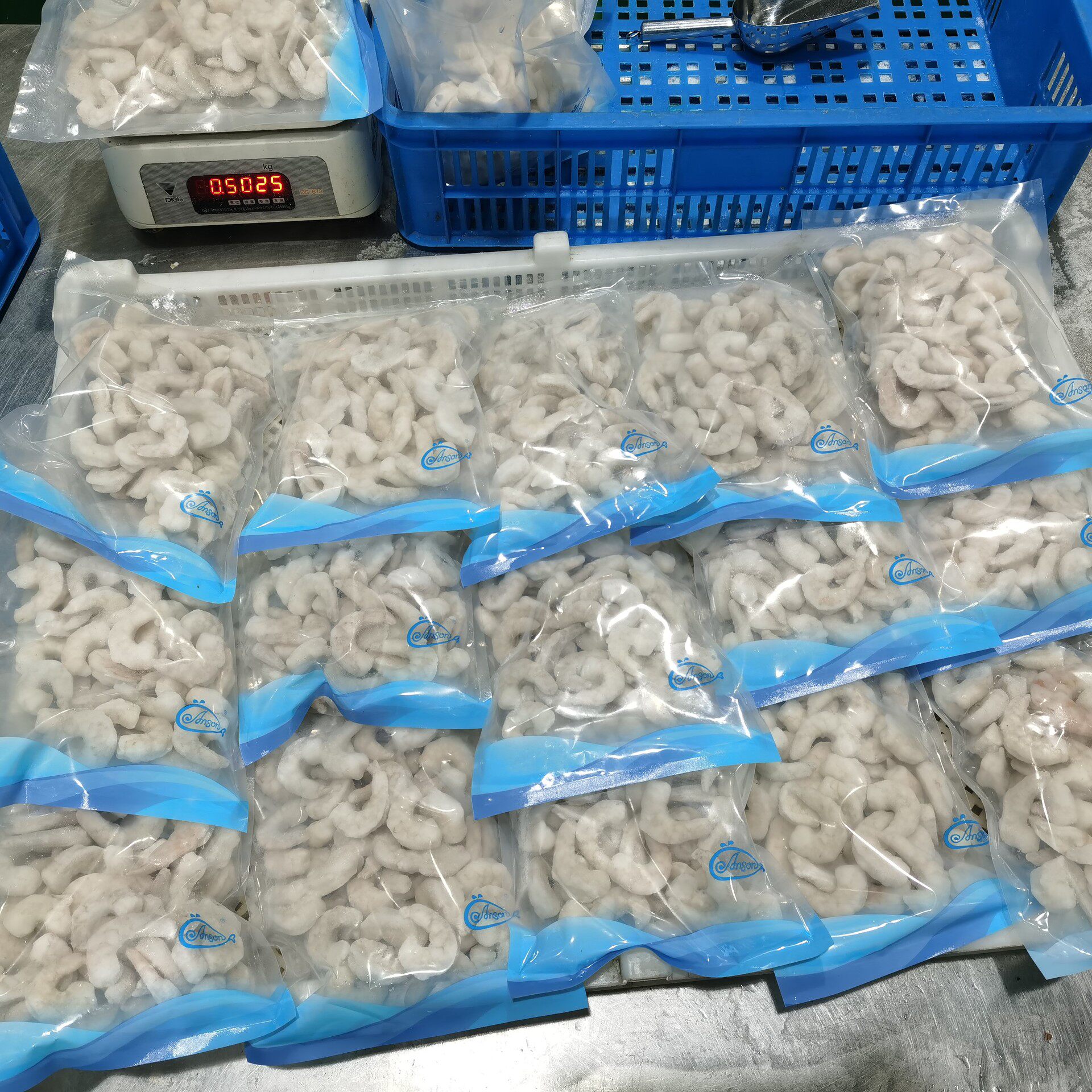 定制新鲜南美白虾仁500g青虾仁去虾线对虾无冰衣海鲜61-70 粒/斤