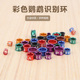 刻字虎皮玄凤鹦鹉脚环雏鸟幼鸟带环识别环电镀合金闭口环八哥配件