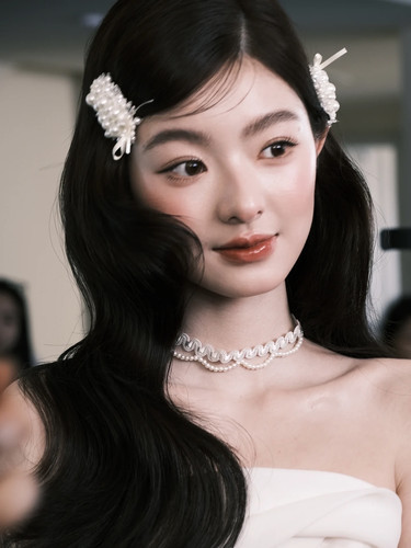 TM｜E24层珍珠项链新娘高级感婚纱礼服配饰大气森系造型锁骨链